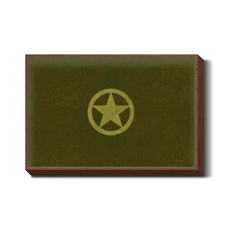 army brave star Wall Art