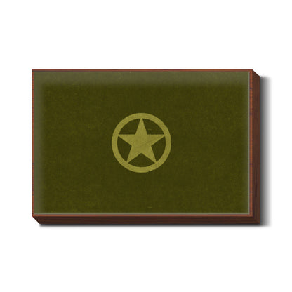 army brave star Wall Art