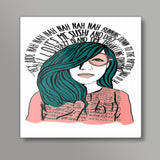 Indie Hipster Square Art Prints