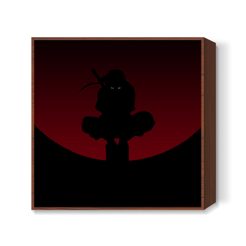 itachi uchiha Square Art Prints