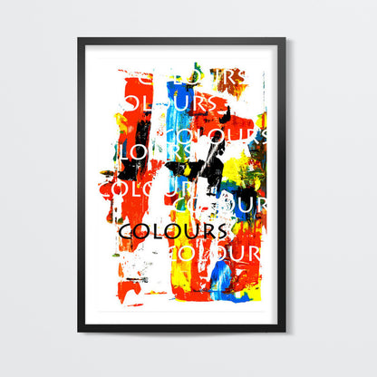 colours Wall Art