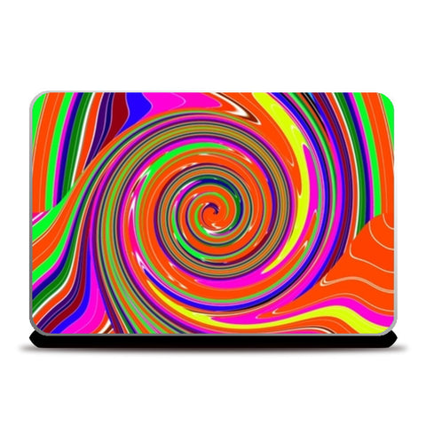 Laptop Skins, Rainbow Spiral Laptop Skins