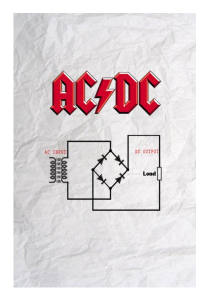 AC/DC Circuit Wall Art – PosterGully