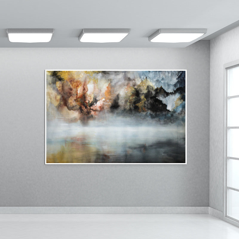 Misty clouds Wall Art