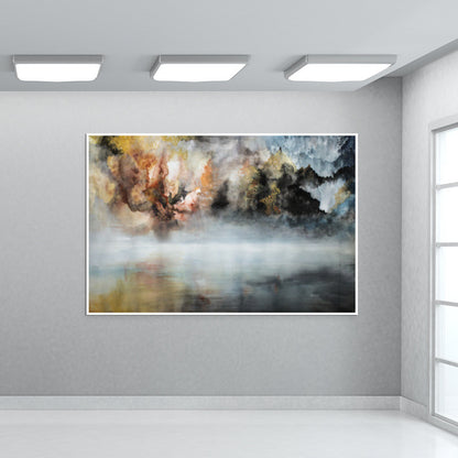 Misty clouds Wall Art