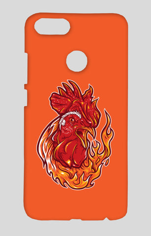 Rooster On Fire Xiaomi Mi-5X Cases