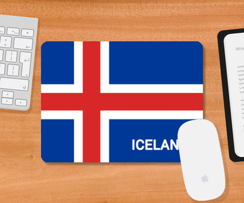 Iceland | #Footballfan Mousepad