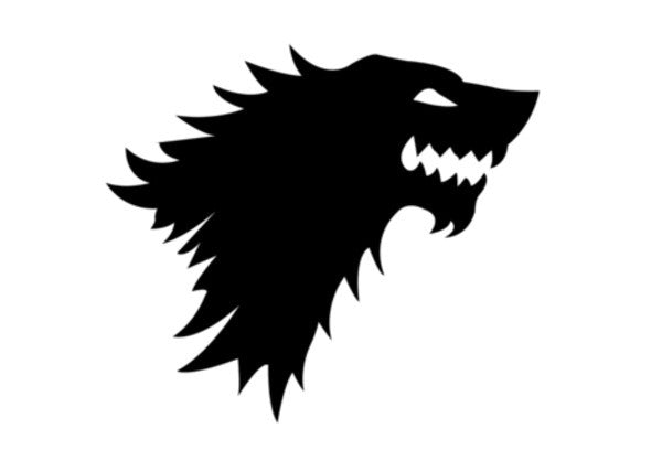 Game Of Thrones, Starks, Winter Is Coming, Direwolf, John Snow Wall Art