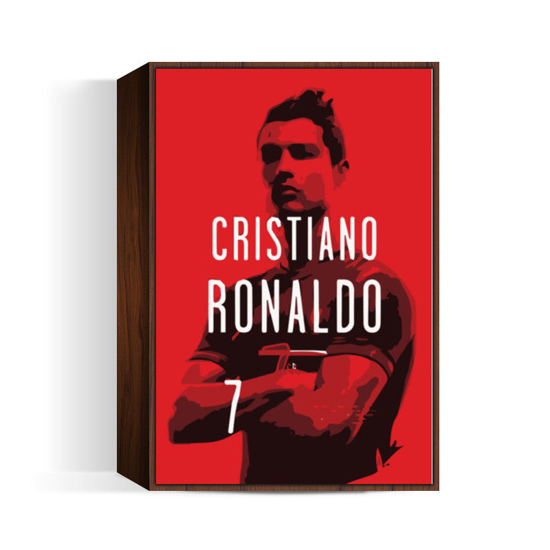 Cristiano Ronaldo Minimal Design Wall Art