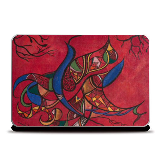 Autumn Bird Laptop Skins