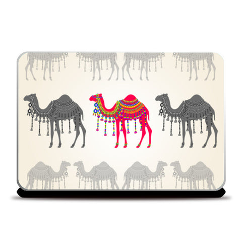 Rajasthani Decorated Camel  Laptop Skins