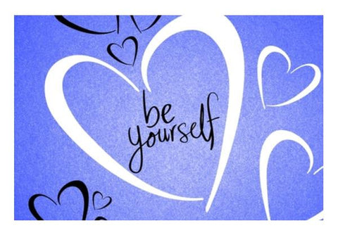 PosterGully Specials, Be Yourself Wall Art