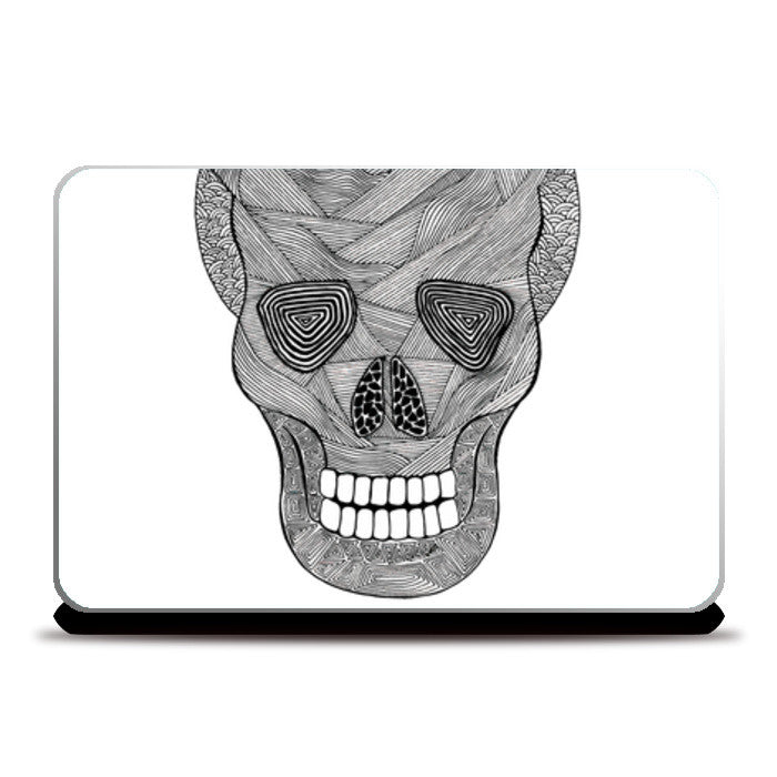 Smiling Skull Laptop Skins