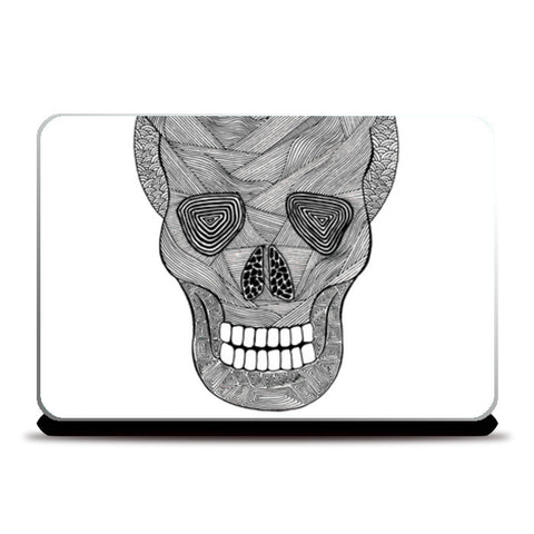 Smiling Skull Laptop Skins