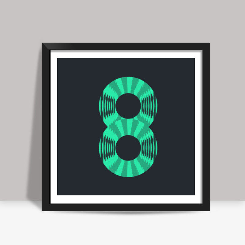 The Circle Of Eight |  POP Square Art Prints