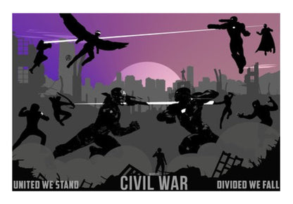 CIVIL WAR Wall Art