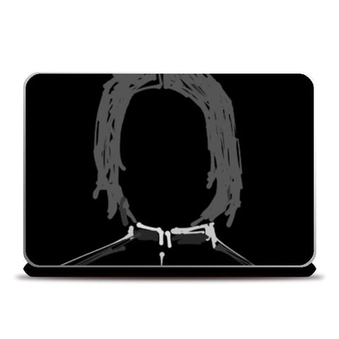 Snape Harry Potter Minimal Doodle Sketch Laptop Skins