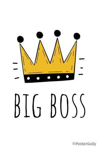Big Boss Crown Minimal Artwork