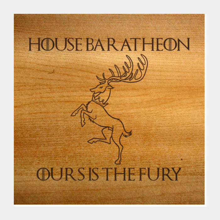 Game of Thrones | House Baratheon Square Art Prints