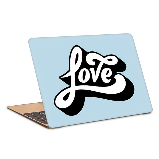 Love Minimal Artwork Laptop Skin