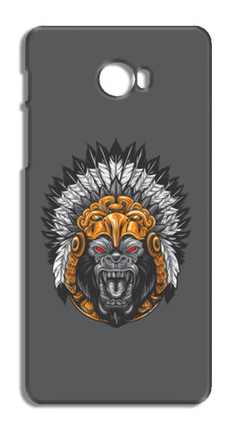 Gorilla Wearing Aztec Headdress Xiaomi Mi Note 2 Cases