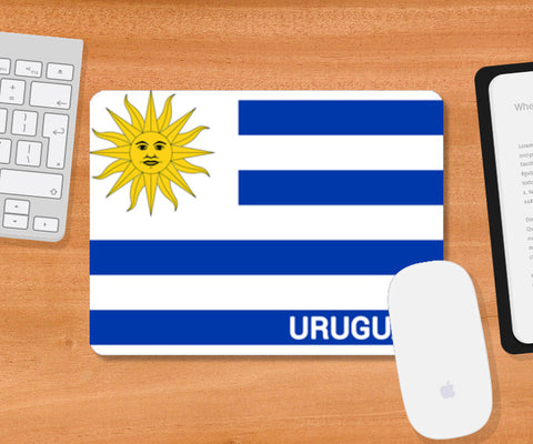 Uruguay | #Footballfan Mousepad