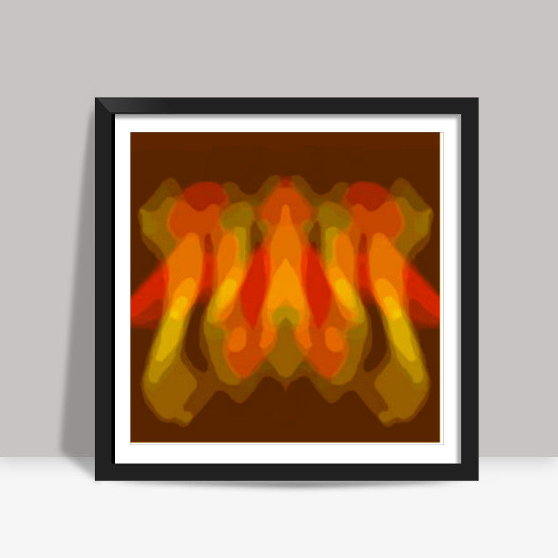 Tribal Dance Square Art Prints