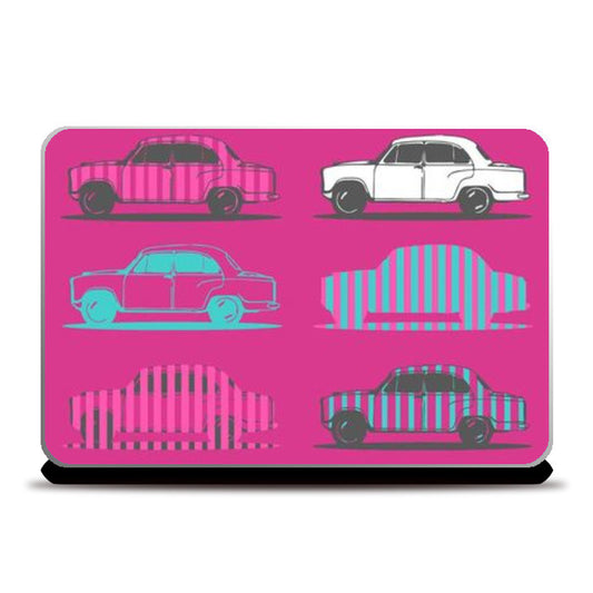 Striped Ambassador Laptop Skins