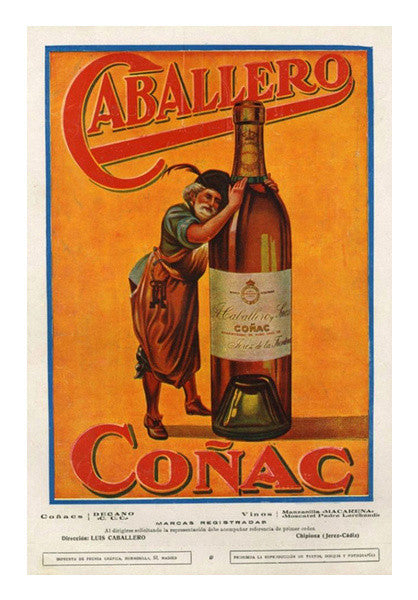 Vinatge Cognac Poster Art PosterGully Specials