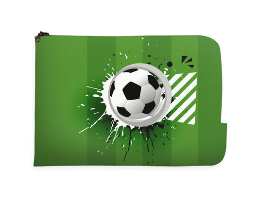 Football In Paint Bucket Laptop Sleeves | #Footballfan