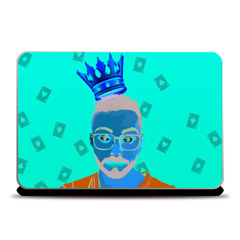 king KOHLI Laptop Skins