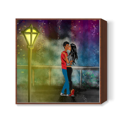 Singapore Kiss Square Art Prints