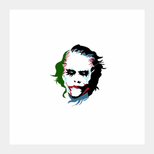 Square Art Prints, Joker why so serious square art