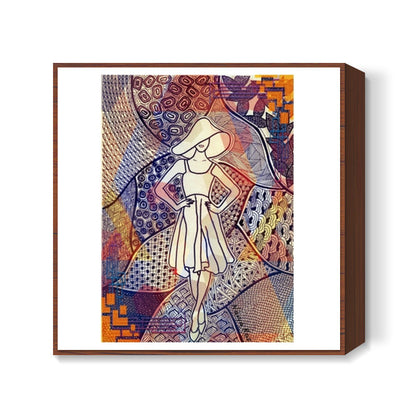 Fashion square art print Square Art Prints