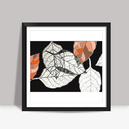 leaves Square Art Prints