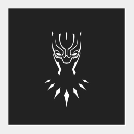 Marvel Comics Black Panther Superhero Square Art Prints