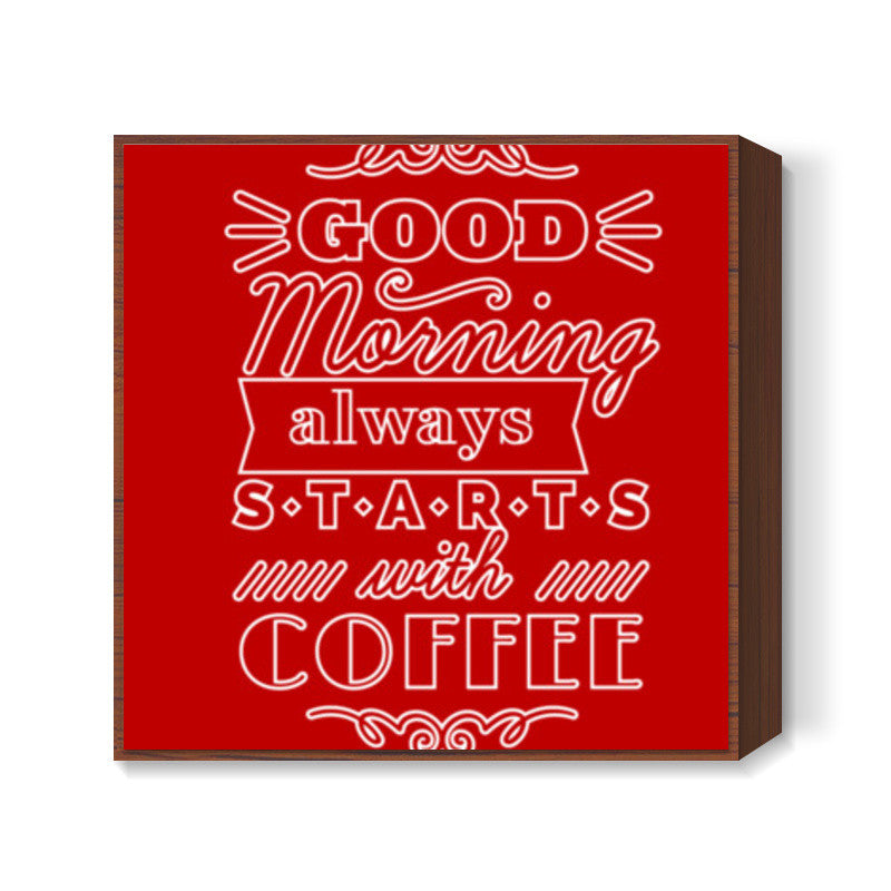 Coffee Square Art Prints