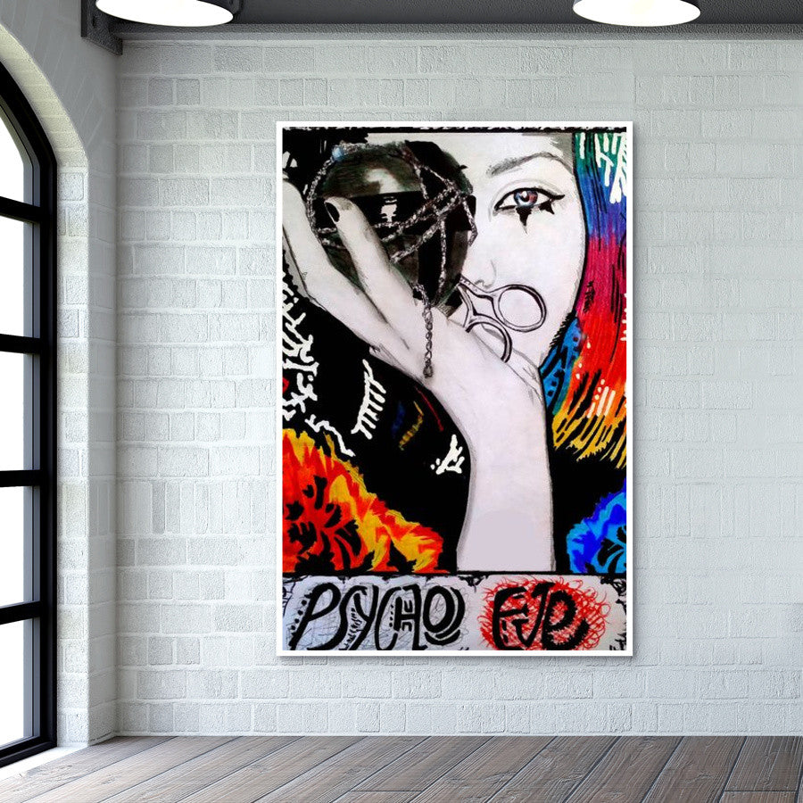 Psycho Eve Wall Art