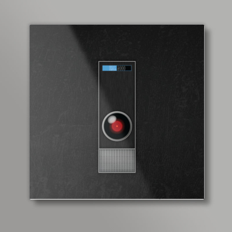 HAL 9000 Square Art | Loco Lobo Square Art Prints