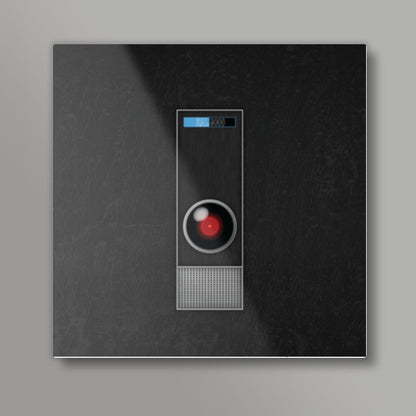 HAL 9000 Square Art | Loco Lobo Square Art Prints