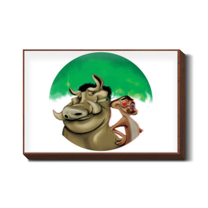 Timon and Pumba Wall Art