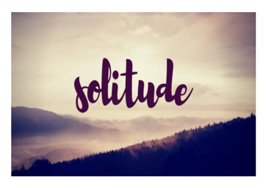 PosterGully Specials, SOLITUDE Wall Art