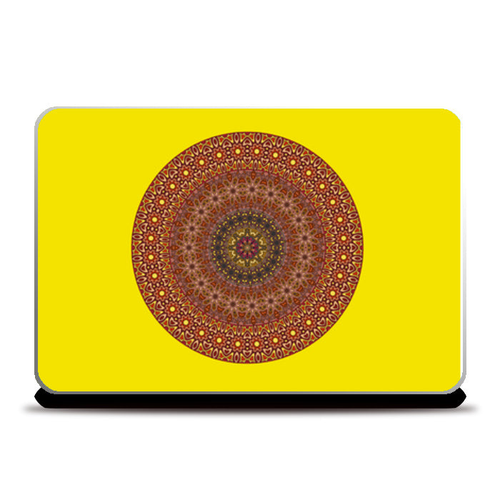 Floral Indian Pattern Laptop Skins