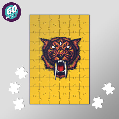Saber Tooth Jigsaw Puzzles