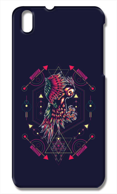 Owl Artwork HTC Desire 816 Cases