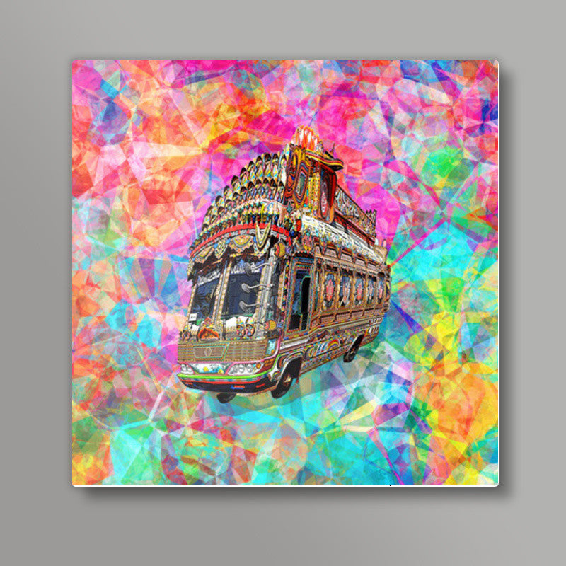 colourful Square Art Prints