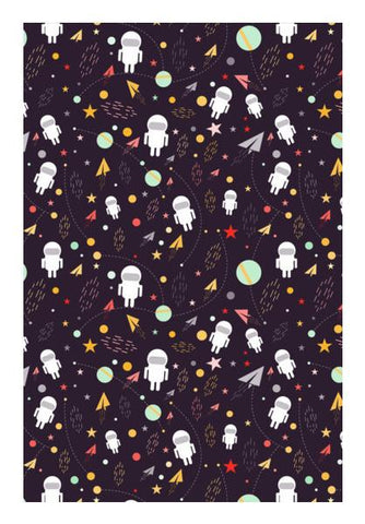 PosterGully Specials, Astronaut pattern Wall Art