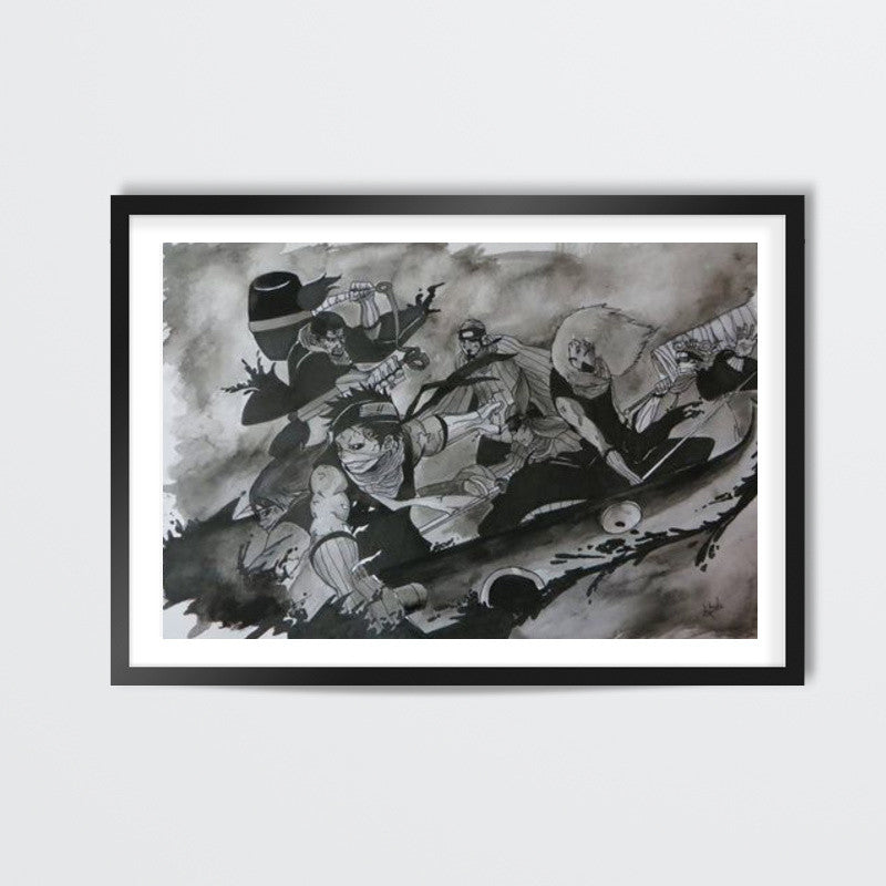 Seven Swordsmen of the Mist Wall Art