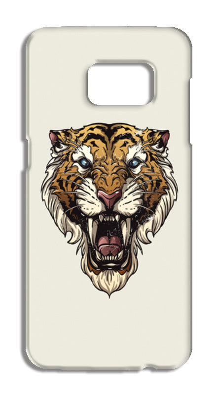 Saber Toothed Tiger Samsung Galaxy S7 Tough Cases