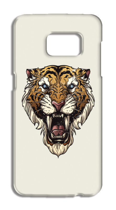 Saber Toothed Tiger Samsung Galaxy S7 Cases